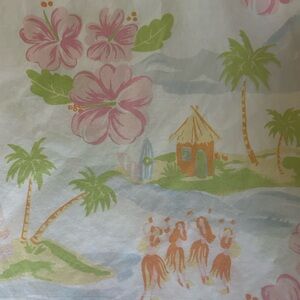 Pottery Barn Kids Tropical Island Twin Size Duvet Cover.